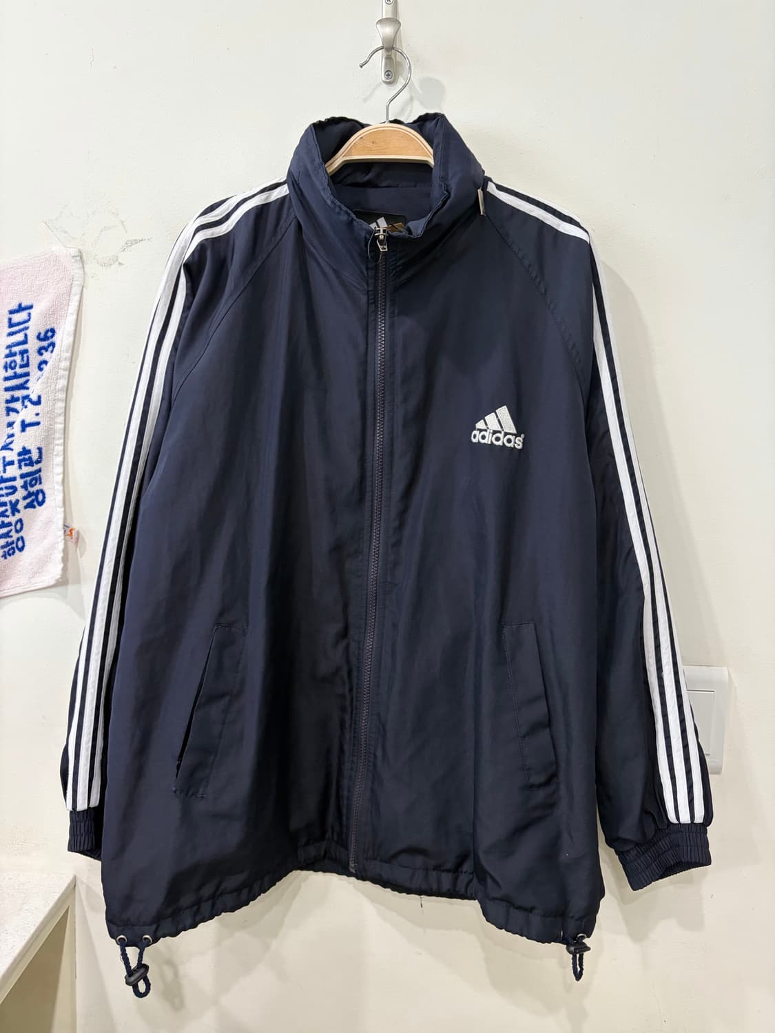 208. 아디다스 올드스쿨 바람막이 자켓 상품이미지1