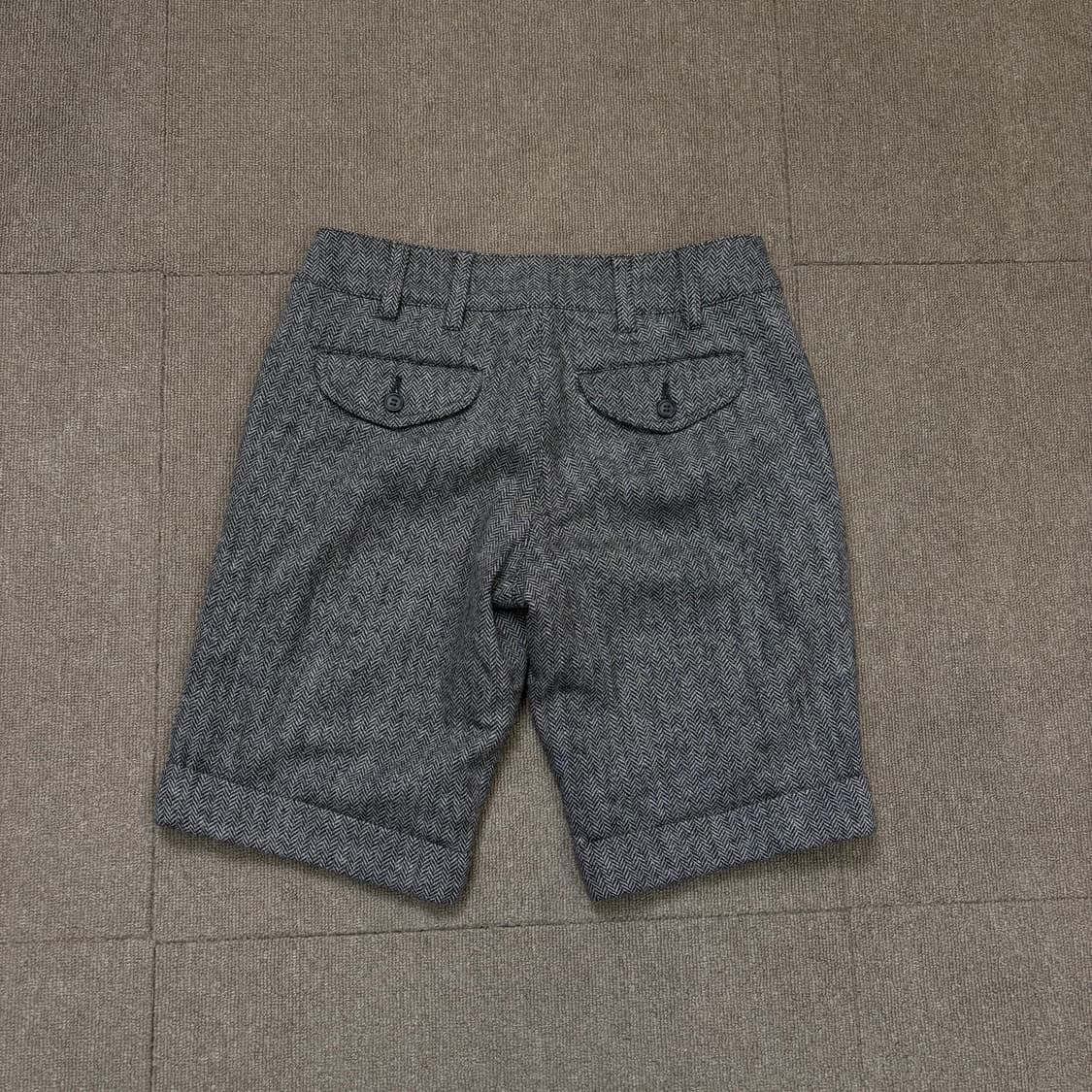 CLEF DE SOL japan 헤링본 하프팬츠  상품이미지5