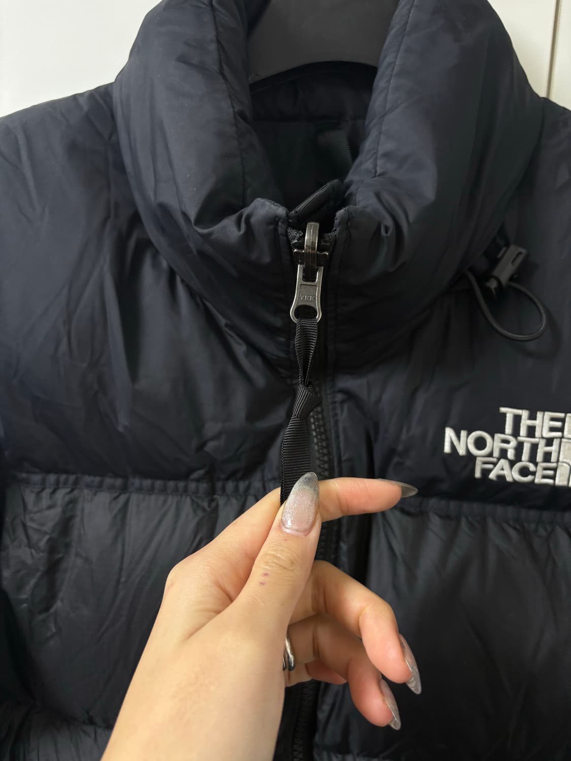 노스페이스 눕시 패딩 블랙 S (85) 상품이미지3