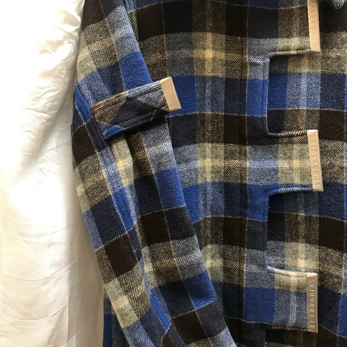 Algon Quinz 알곤퀸즈 갸루 펑크 울혼방 코트 상품이미지5