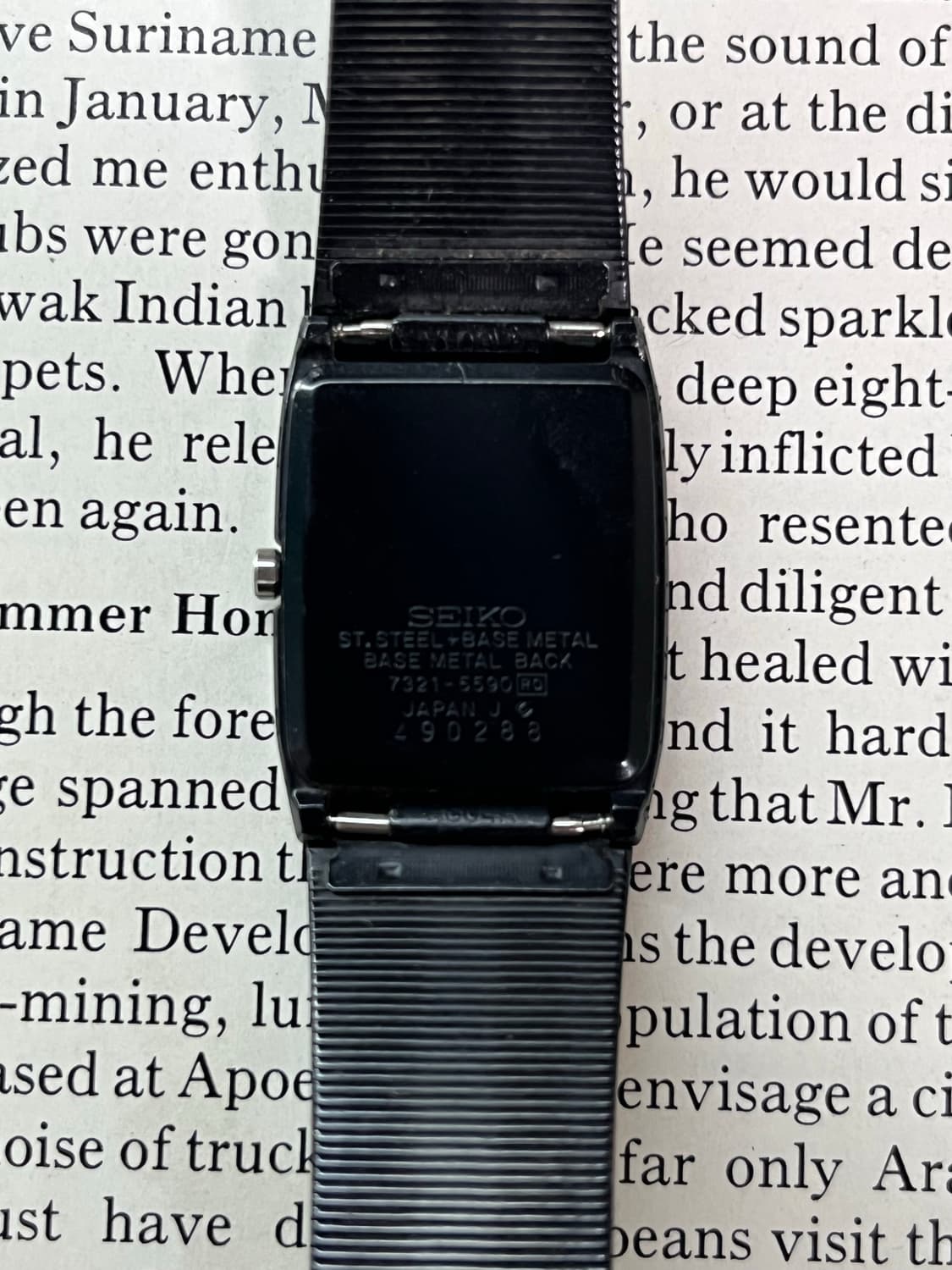 Vintage Seiko Quartz Watch 상품이미지3