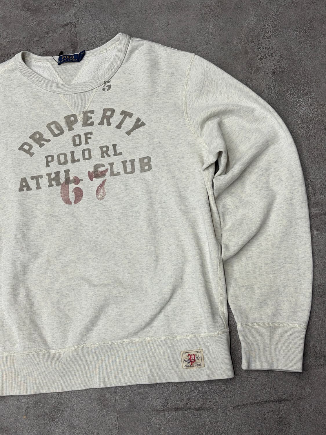 폴로 랄프로렌 스펠아웃 애슬레틱 클럽 맨투맨 상품이미지3