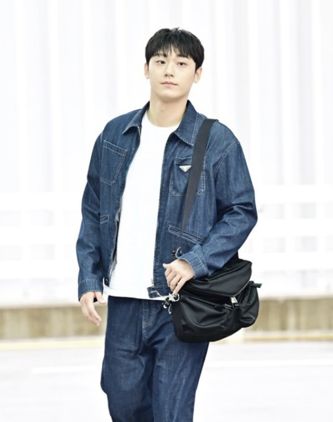 프라다 / 라이트 데님 블루종 자켓 /  XL 상품이미지4