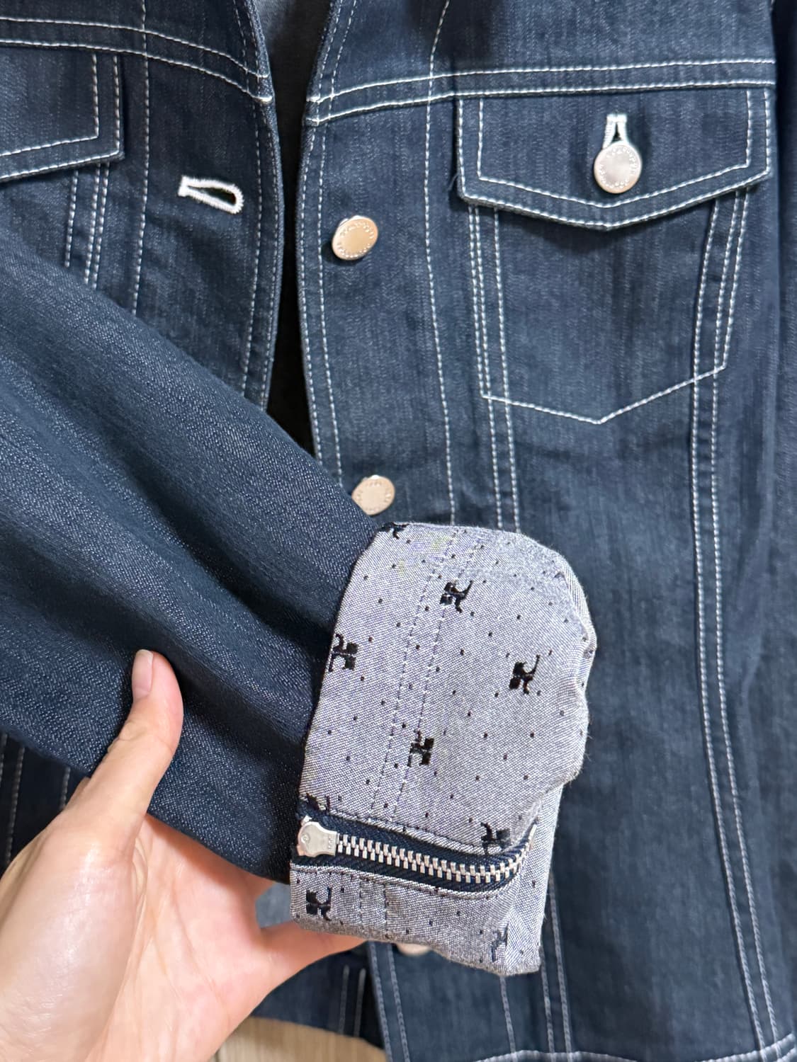 Courrèges 데님 자켓 상품이미지3