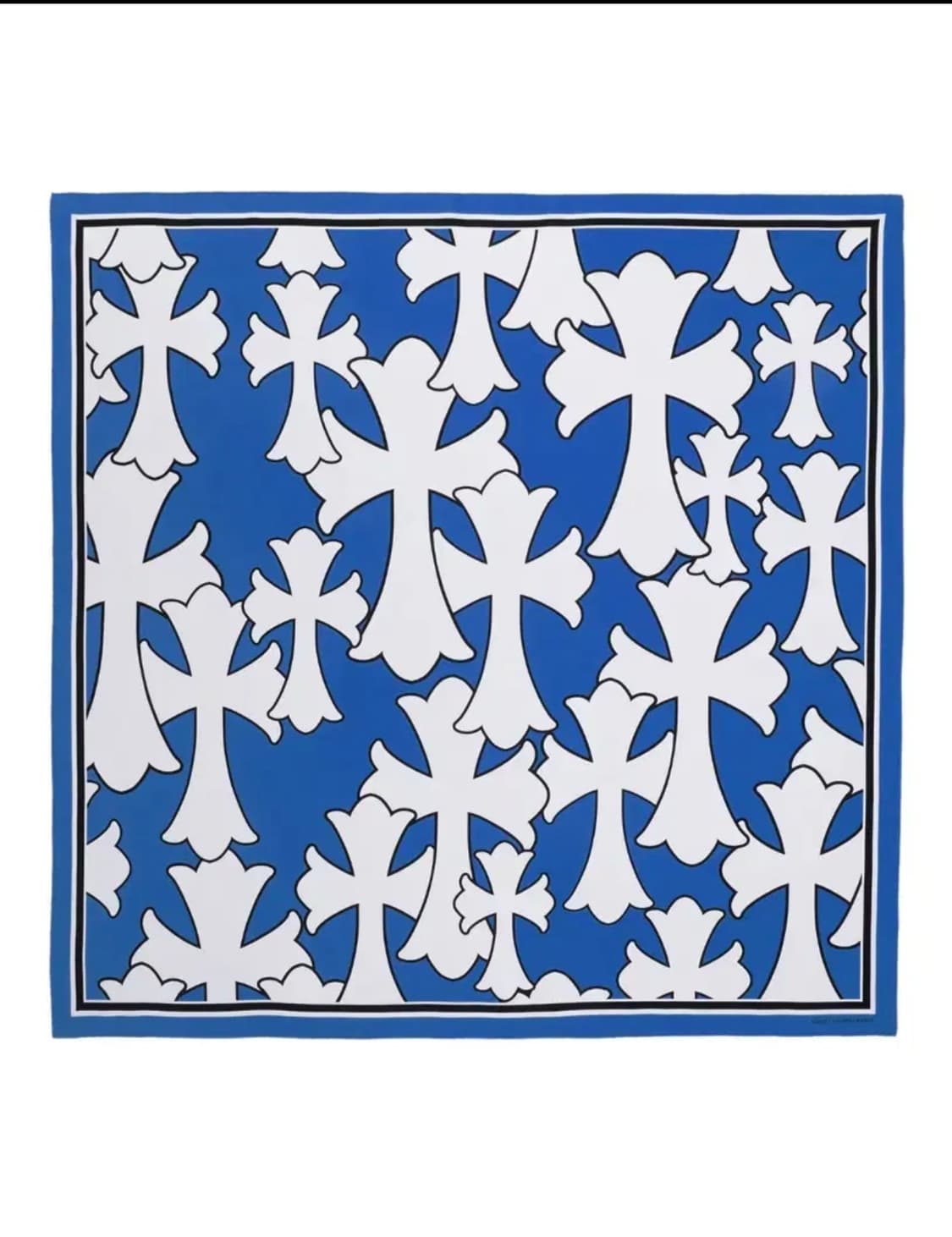 크롬하츠 세메터리 스카프 블루 상품이미지1