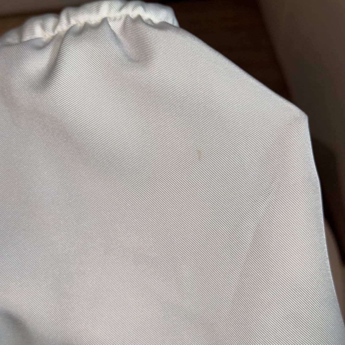 페스토 SHIRRING MIDI TOP WHITE 슬리브리스 블라우스 상품이미지8