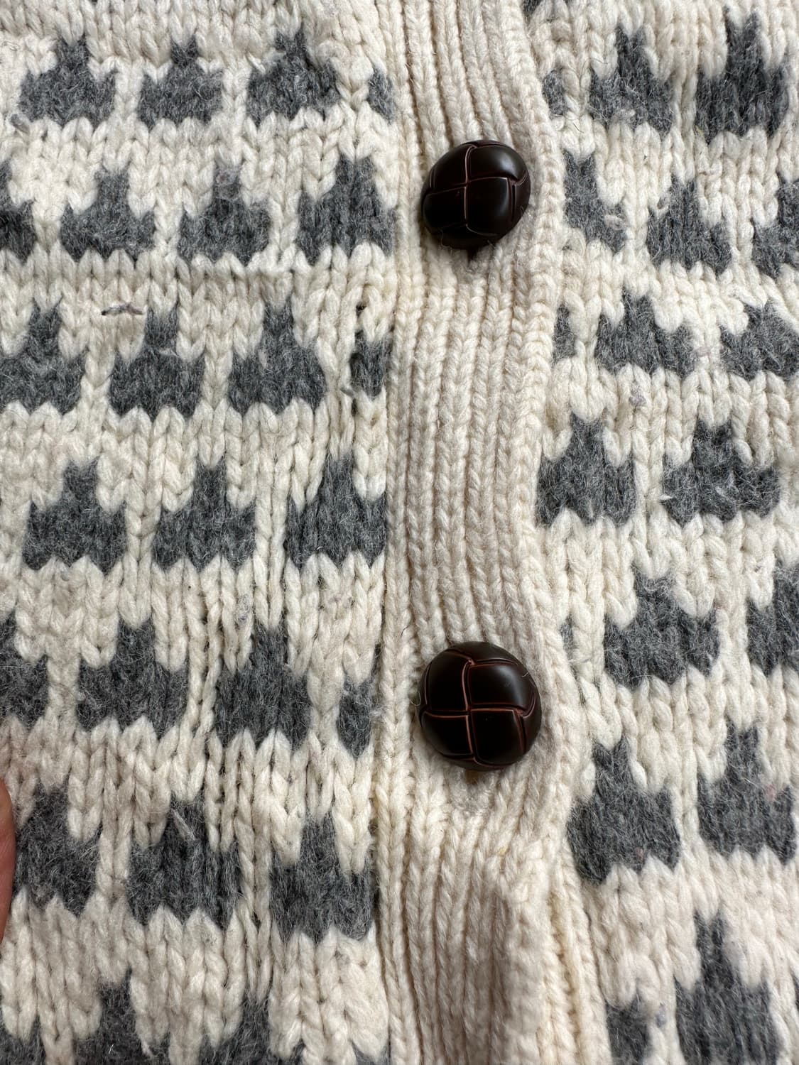 white/grey point WM KNIT CD 상품이미지5