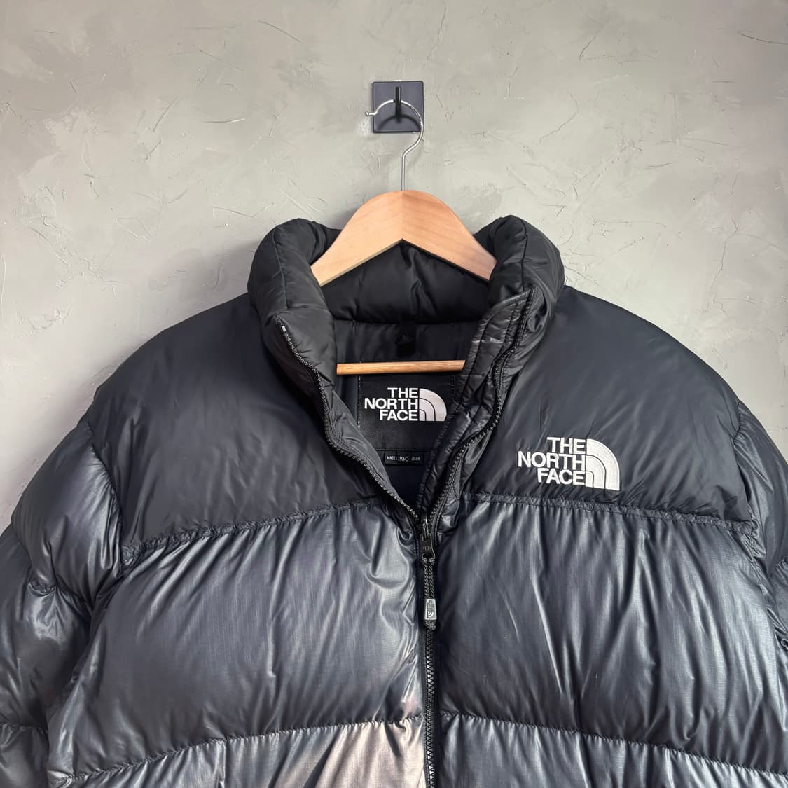 노스페이스 700 눕시 구스다운 패딩 블랙 상품이미지2