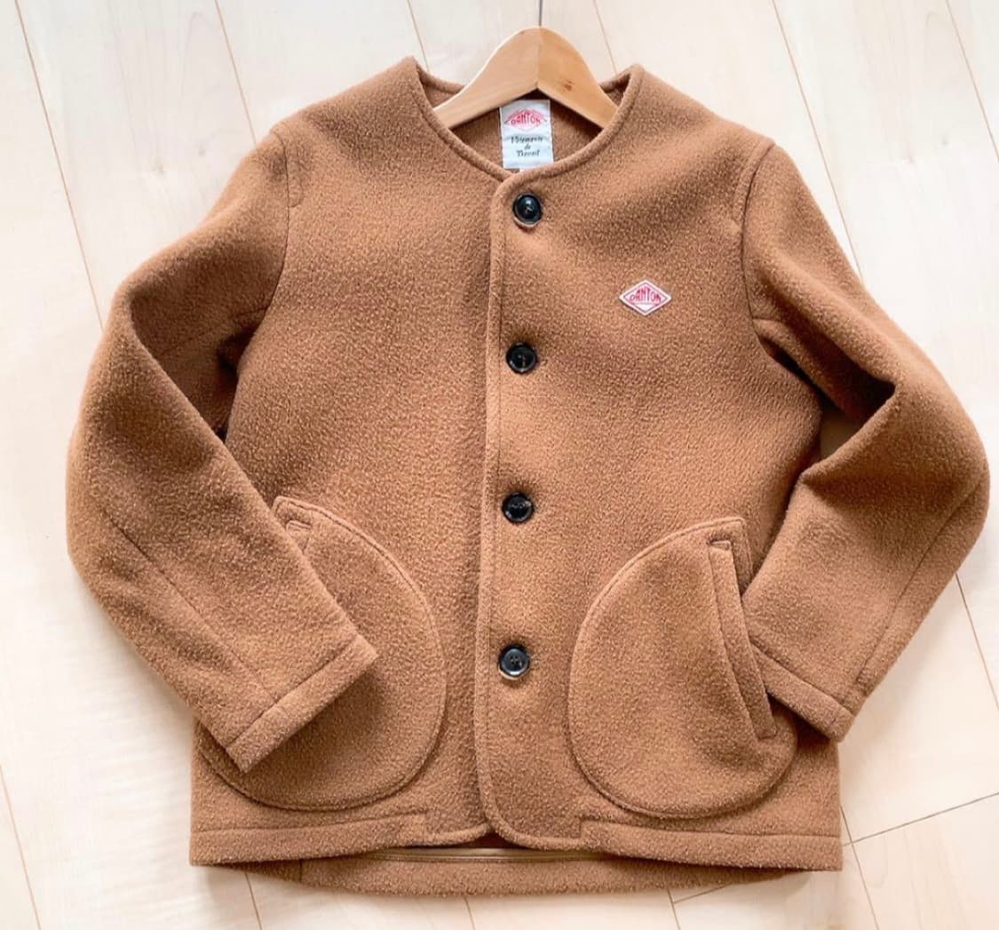 단톤 울 노카라 카라리스 자켓 베이지 36 상품이미지9