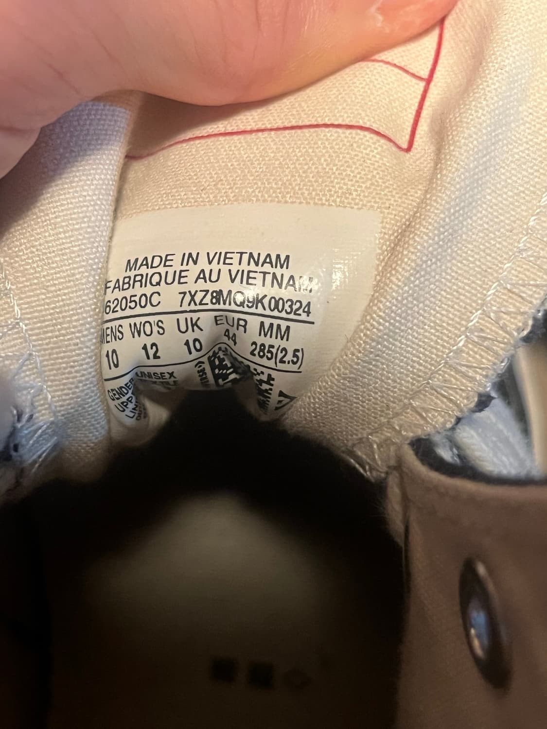 컨버스 척테일러 285 블랙 하이 상품이미지7