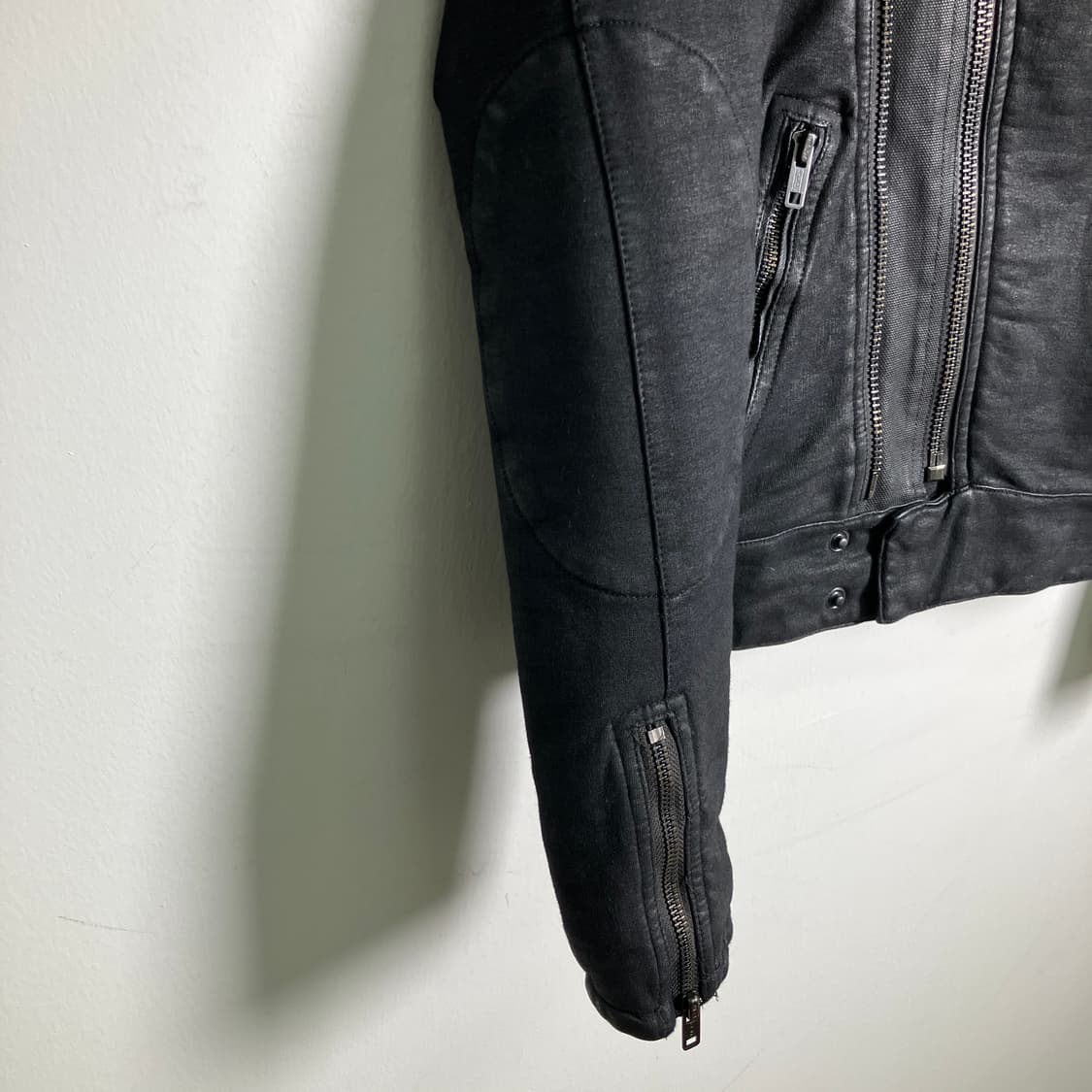 폴로 랄프로렌 블랙 코튼 라이더 자켓 M 상품이미지8