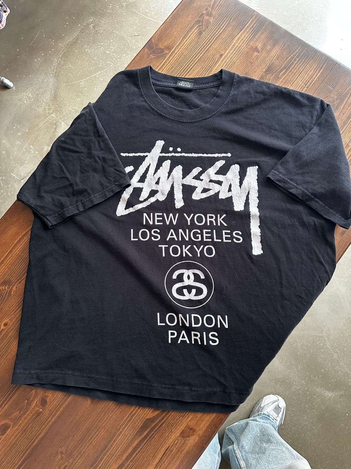 00s Stussy 스투시 월드투어 그래픽 티셔츠  상품이미지2