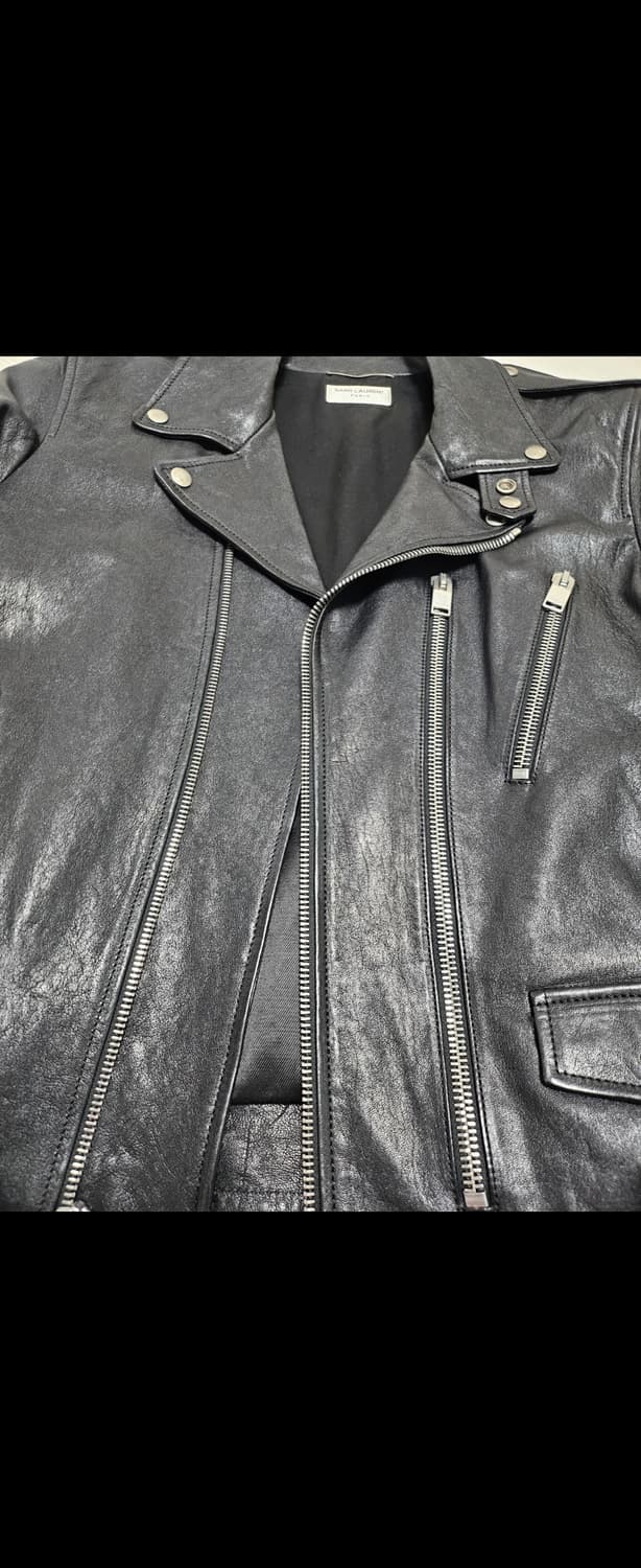 생로랑 L17 가죽자켓 54 상품이미지3