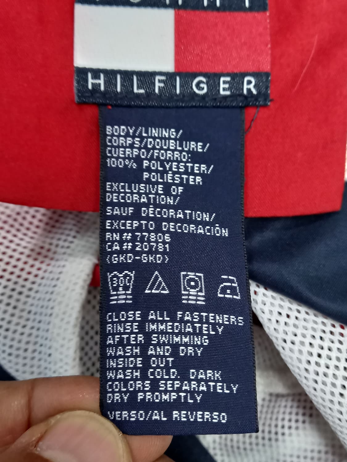 32 Tommy&Hilfiger 수영복 반바지 32-393 상품이미지6