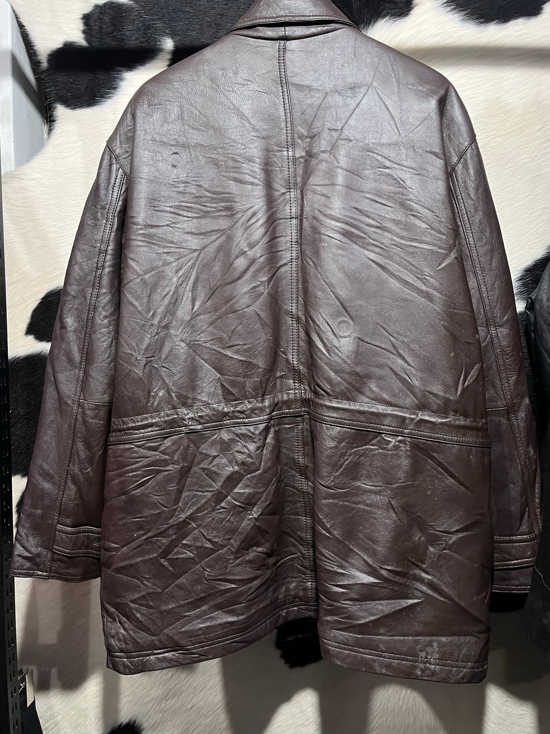 브라운 양가죽 자켓 상품이미지9