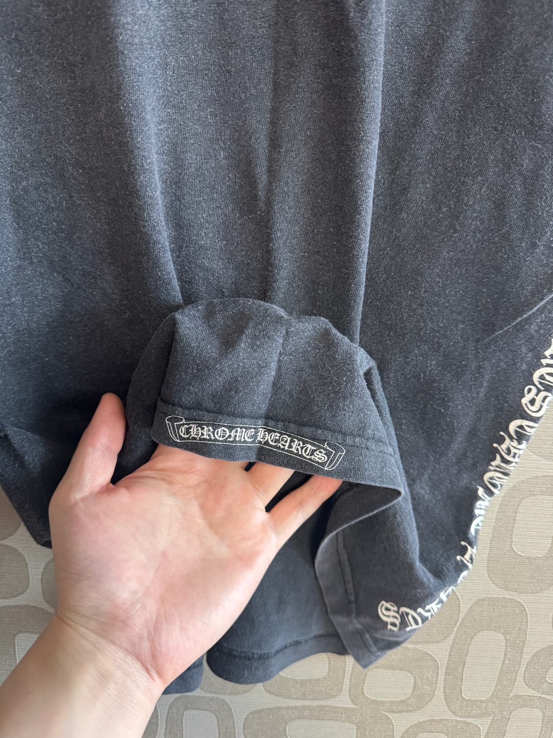 Chrome Hearts 크롬하츠 OLD NYC 빈티지 넥 로고 반팔 상품이미지6