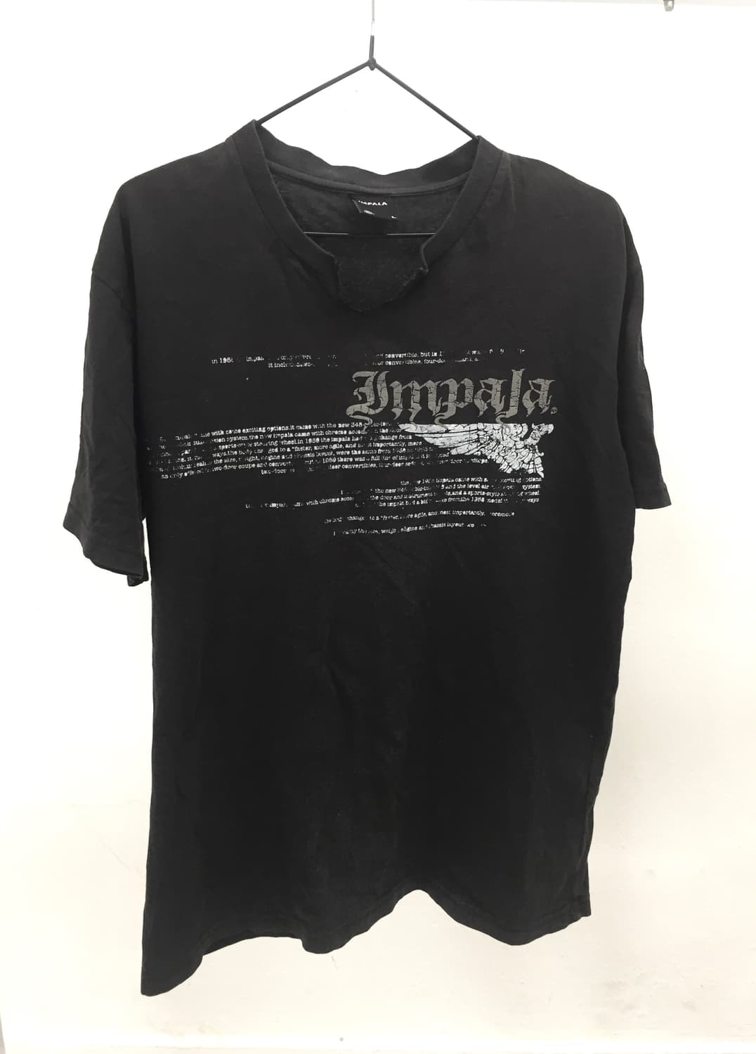 Impala punk mood lettering t-shirt  상품이미지3