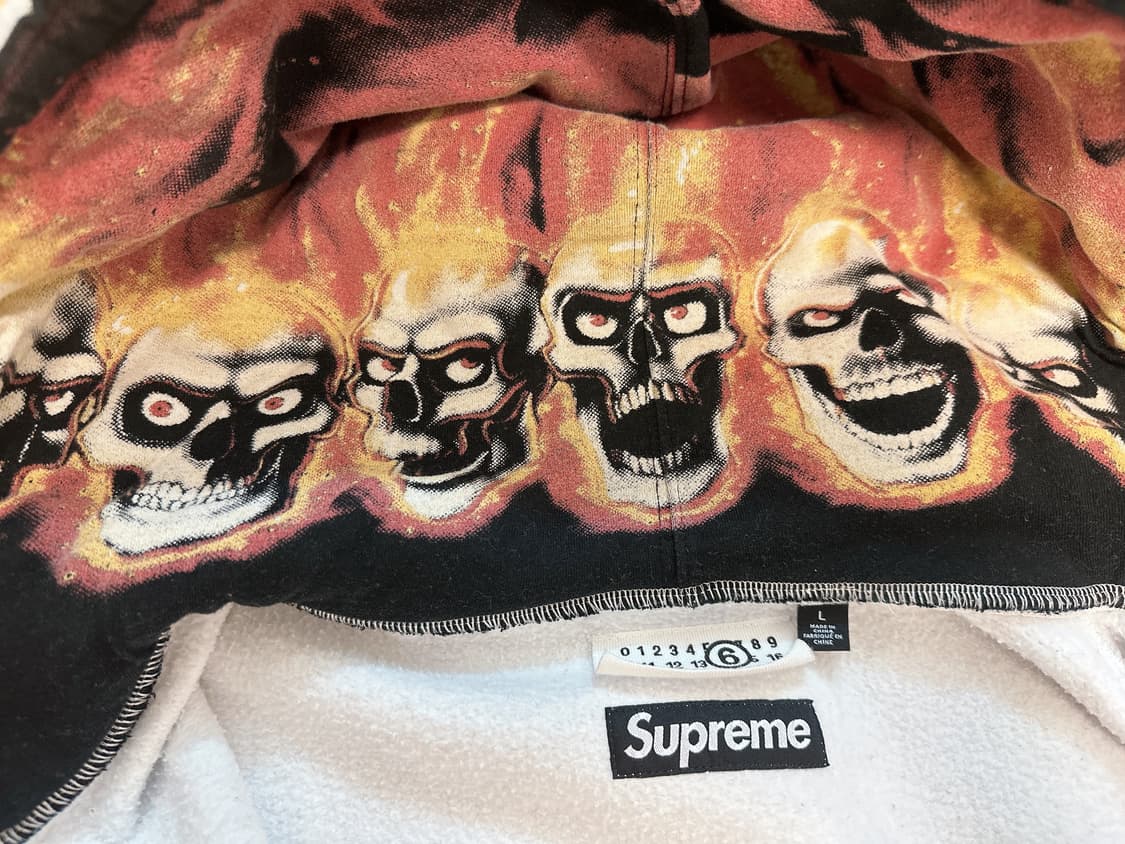 슈프림 마르지엘라 후드집업 L사이즈 판매 상품이미지6