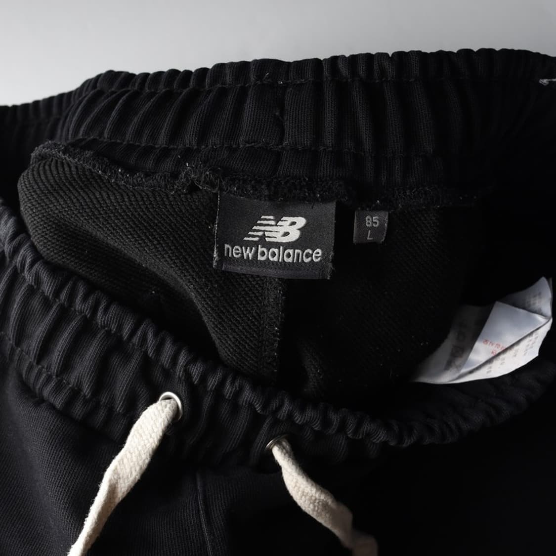 뉴발란스 NBSC 스포츠 클럽 로고 조거 팬츠 블랙 85 상품이미지6