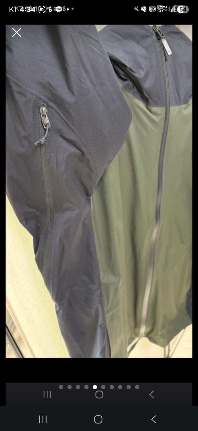 블랙다이아몬드 Stormline 레인쉘 자켓 M 상품이미지5