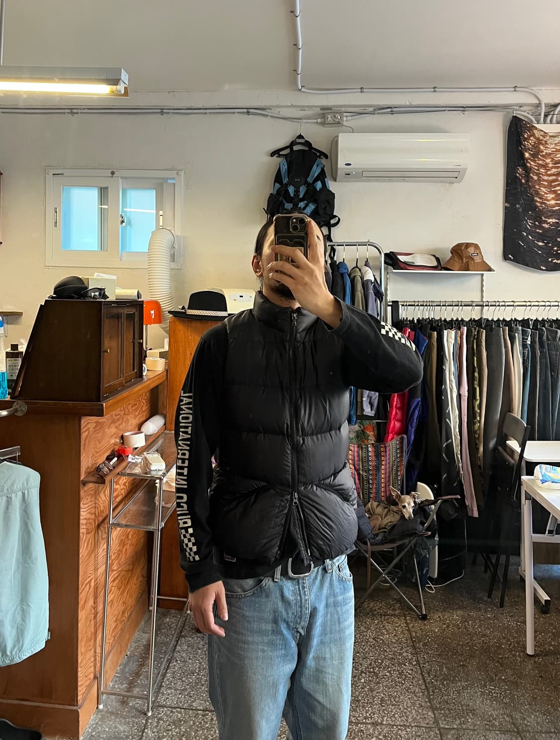 히스테릭 글래머 HG 다운패딩조끼 상품이미지2