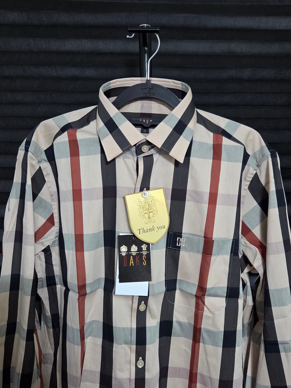 (새상품) [닥스] 하우스 체크 셔츠 판매합니다. 상품이미지2