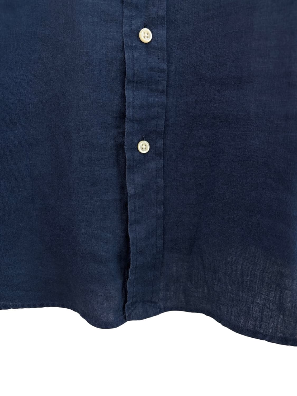 폴로 QR신형 린넨 셔츠 네이비 (M/국내100~105) 상품이미지5