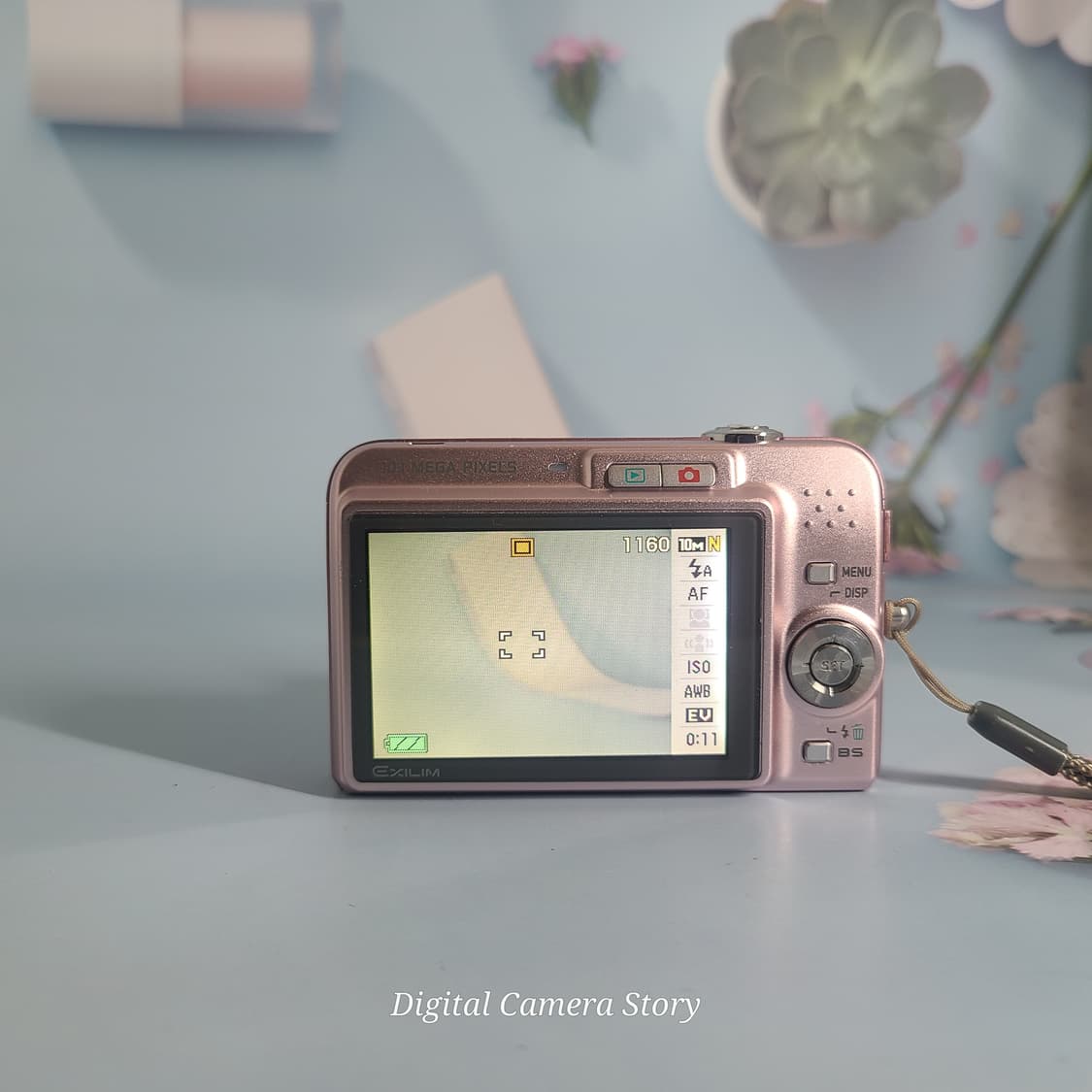 카시오 엑슬림 ex-z1080 디카 (빈티지 카메라) 상품이미지4