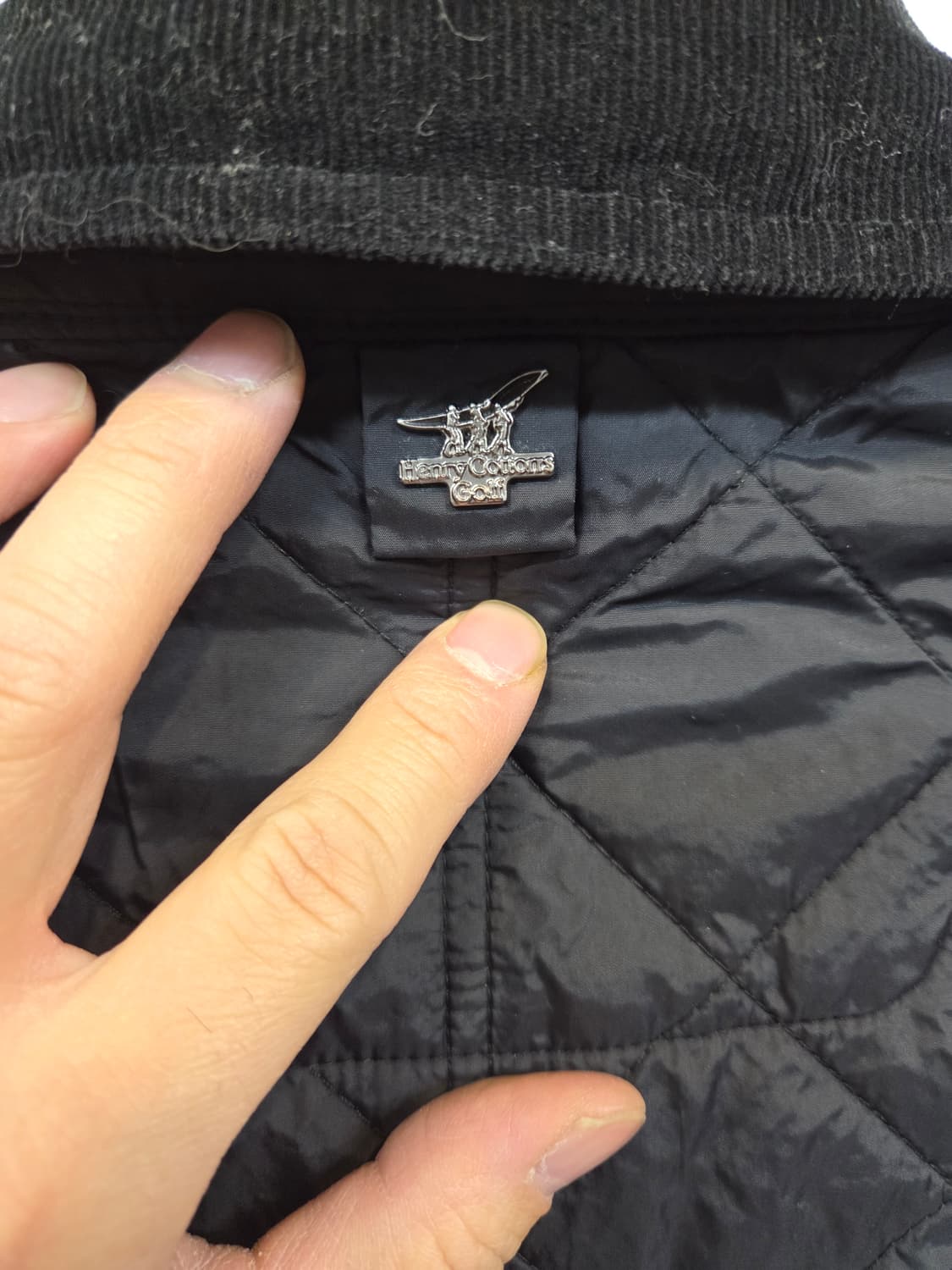 헨리코튼 퀄팅 자켓 L 상품이미지3