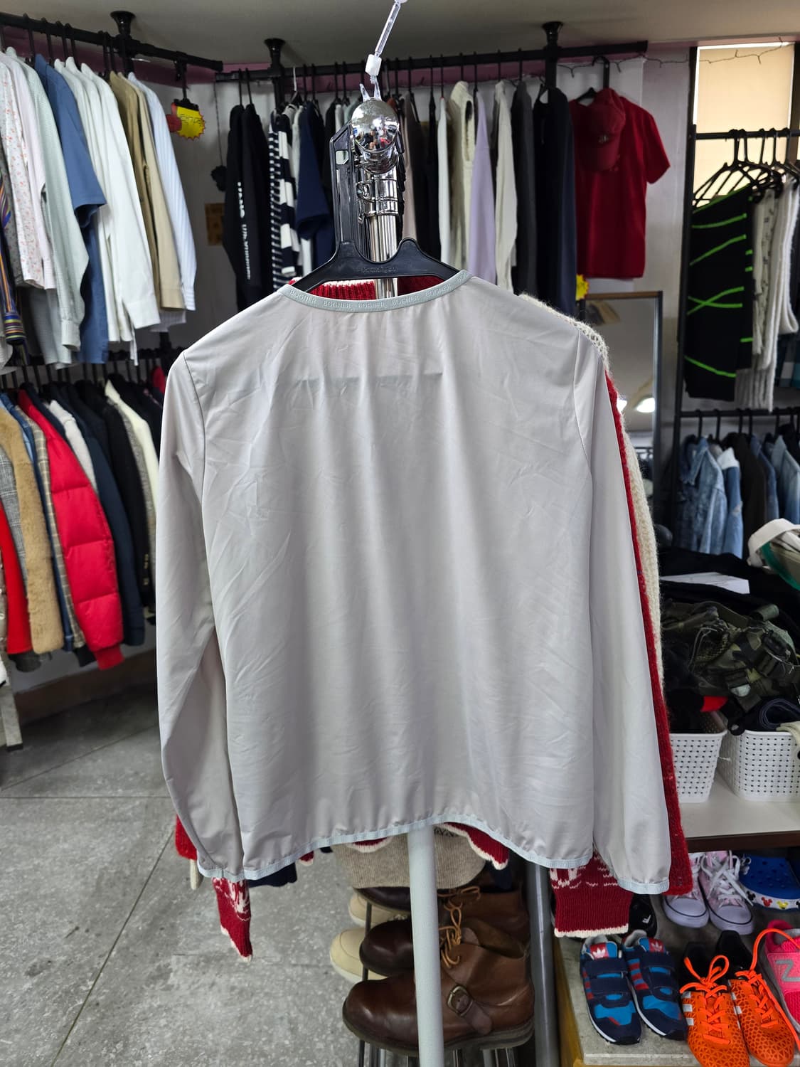 보그너 여성용 라운드넥 바람막이 자켓 (1289) 상품이미지2