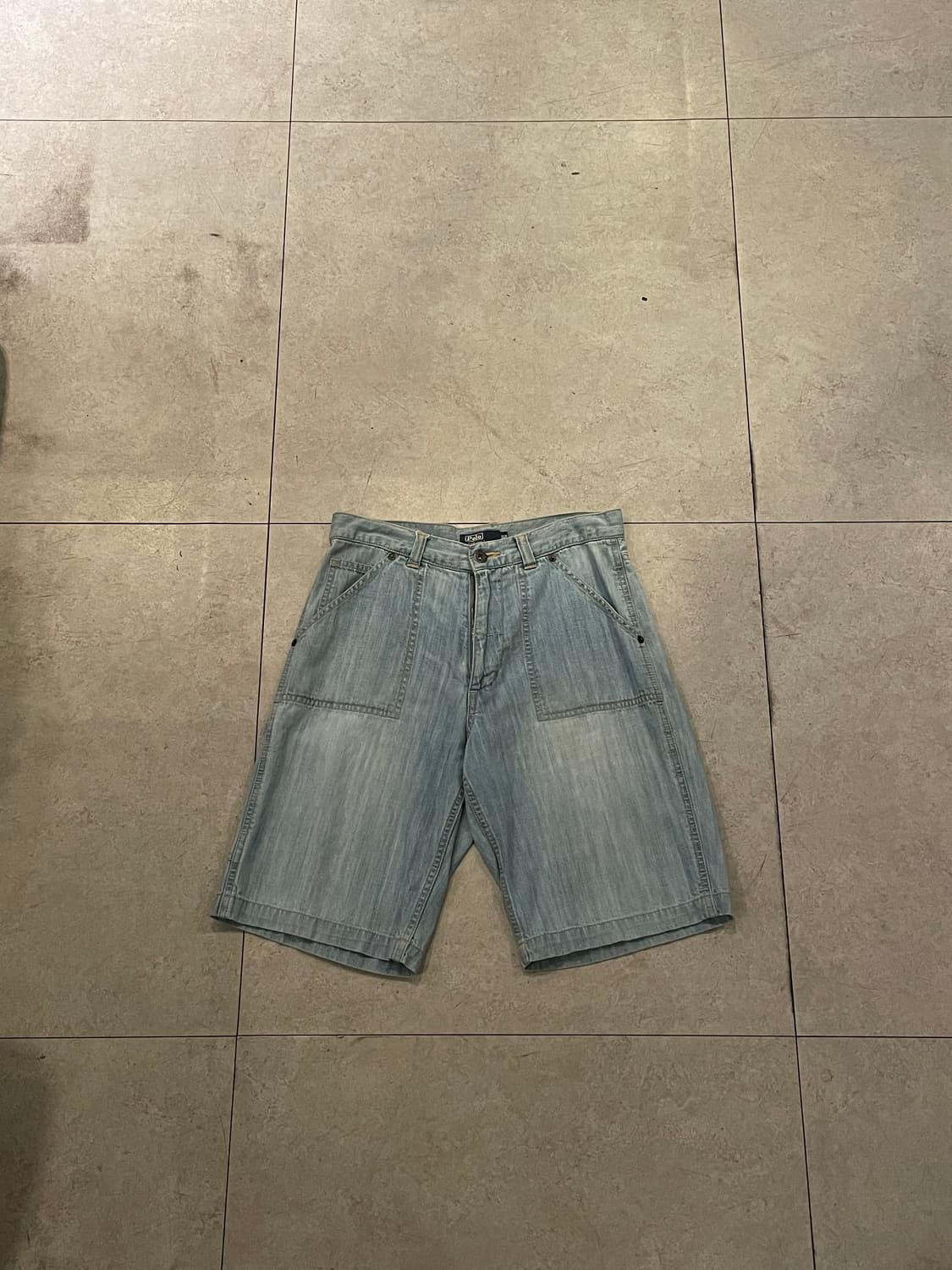 폴로 랄프로렌 데님 반바지 상품이미지5