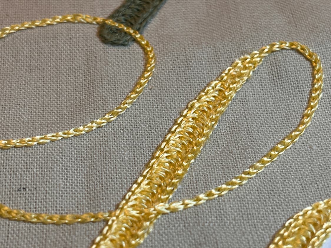 체인스티치자수 커스텀해드립니다 상품이미지5