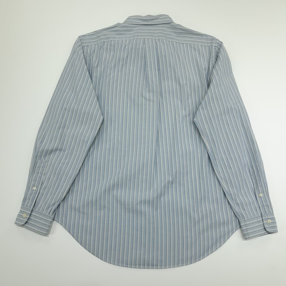 CN821 L 폴로 랄프로렌 베이비블루 올드스쿨 스트라이프 셔츠 남방 상품이미지8