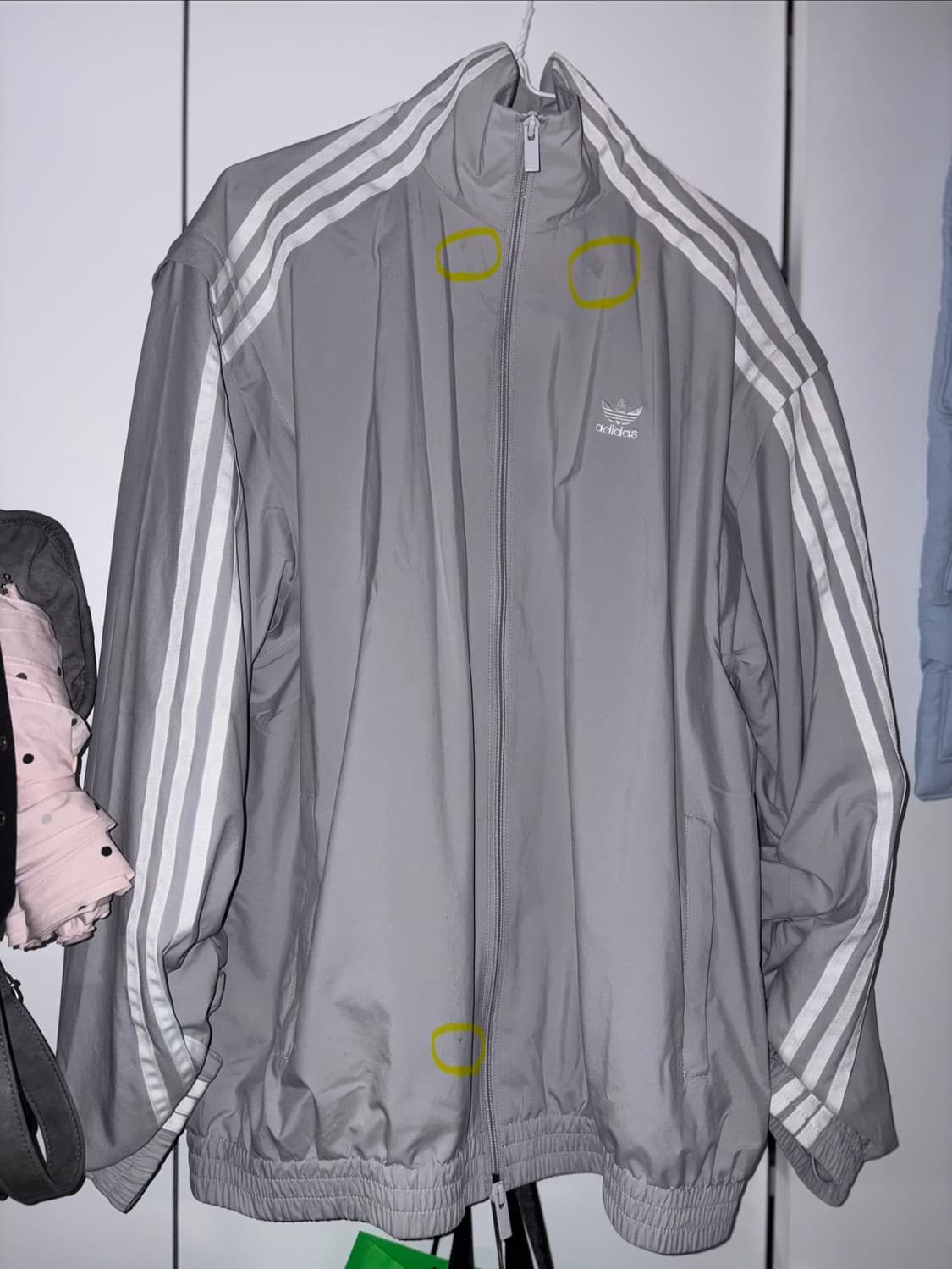 아디다스 아딜레늄2 트랙탑 그레이 상품이미지5