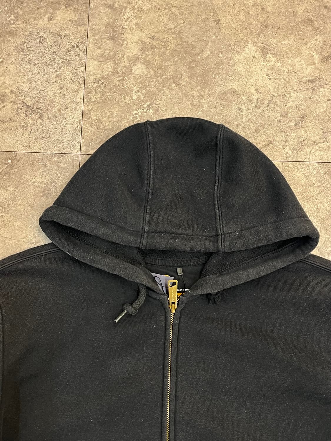 칼하트 기모 후드집업 블랙 M #csz2494 상품이미지4