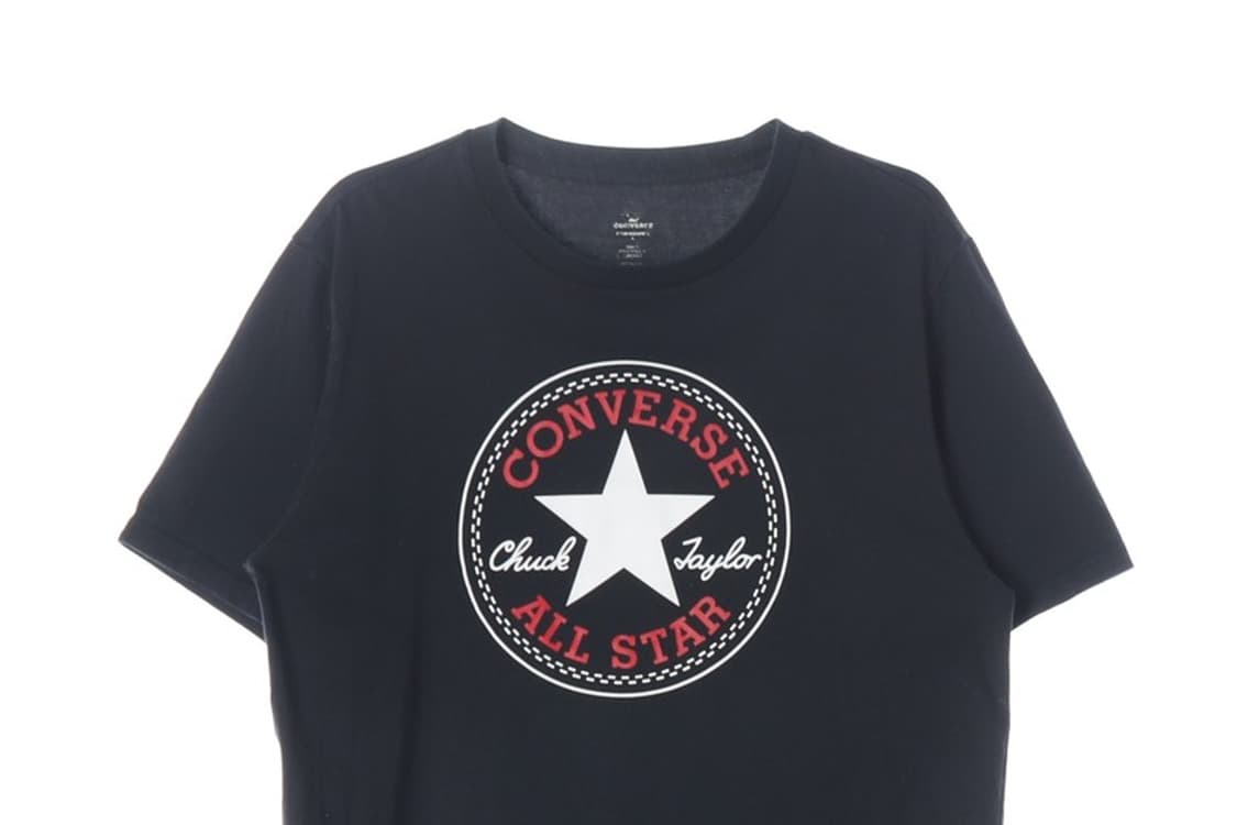 컨버스 척테일러 올스타 로고 그래픽 반팔 티셔츠 L 상품이미지3