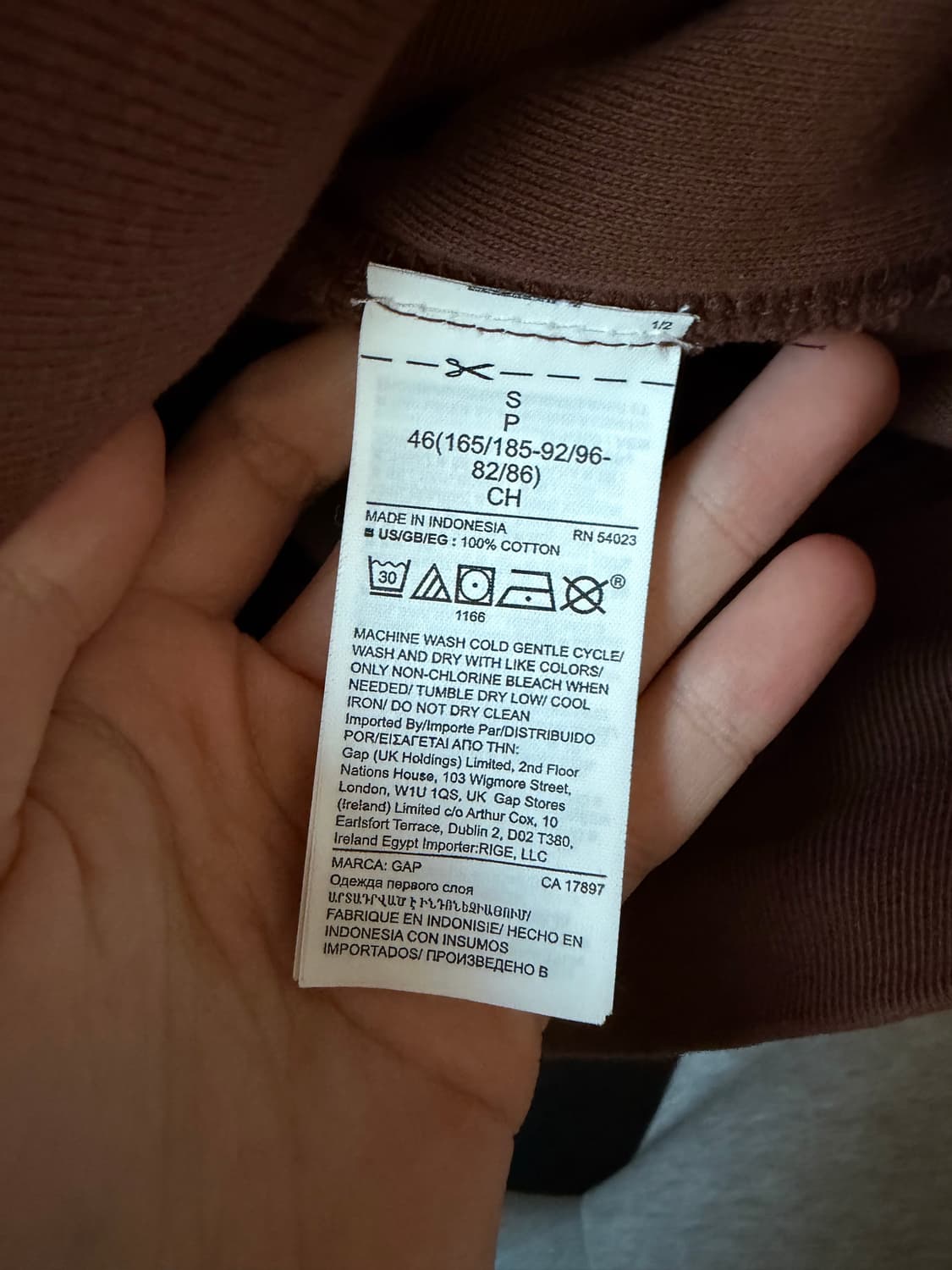 이지 갭 퍼펙트 후드 상품이미지3