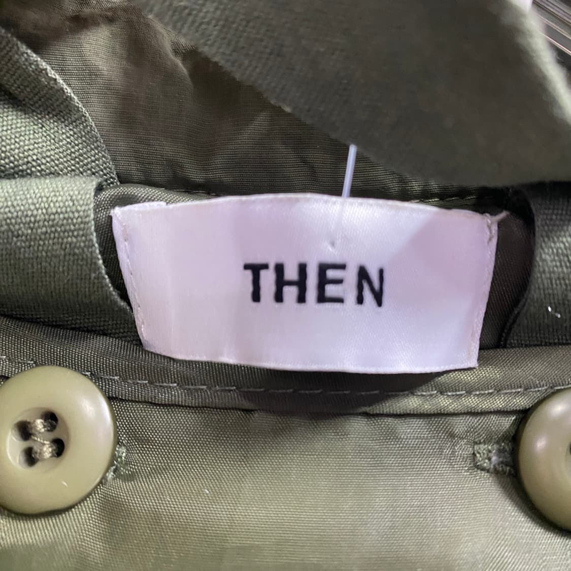 빈티지 THEN 피쉬테일 카키 야상 자켓 B3967 상품이미지3