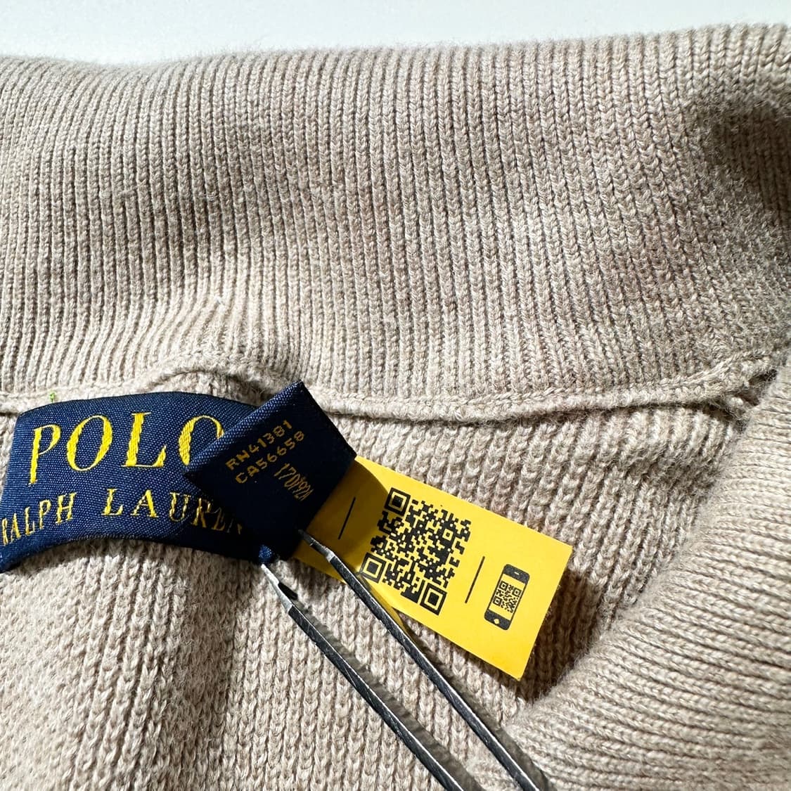 폴로 랄프로렌 하프집업 니트 (신형QR) 상품이미지5
