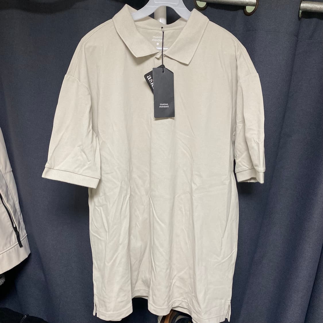 무신사 PK 카라티 머쉬룸 XL 상품이미지1