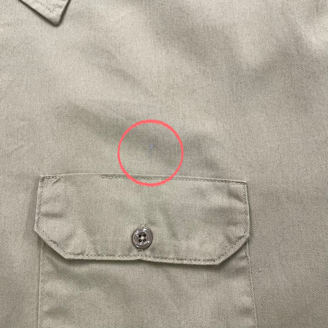 (3XL) Dickies 디키즈 반팔 워크 셔츠 베이지 상품이미지8