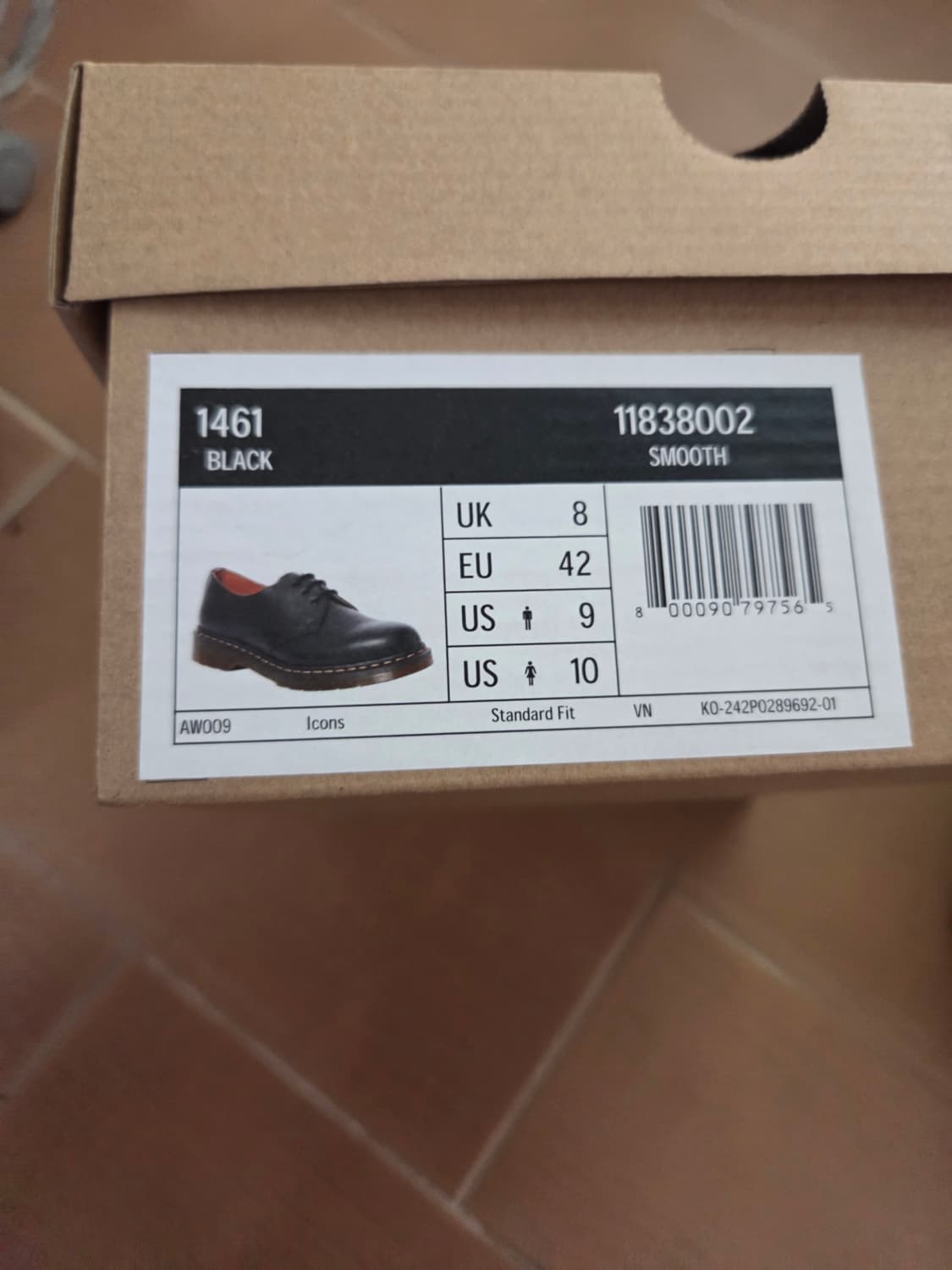 닥터마틴 1461 스무스 270 uk8 상품이미지4