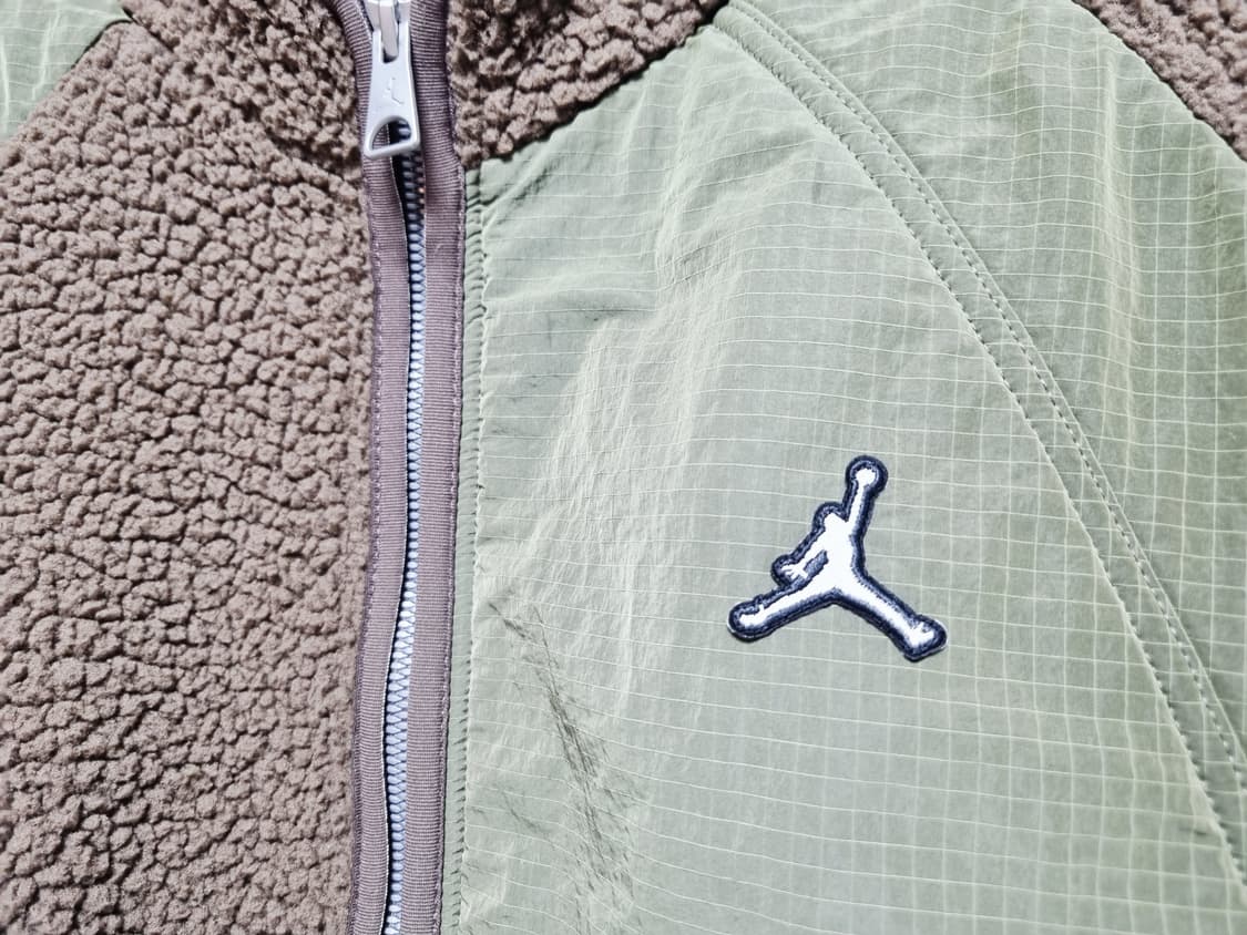 남성 2024 신형 나이키 조던 셰르파 뽀글이 후리스 플리스 점퍼 자켓 상품이미지6