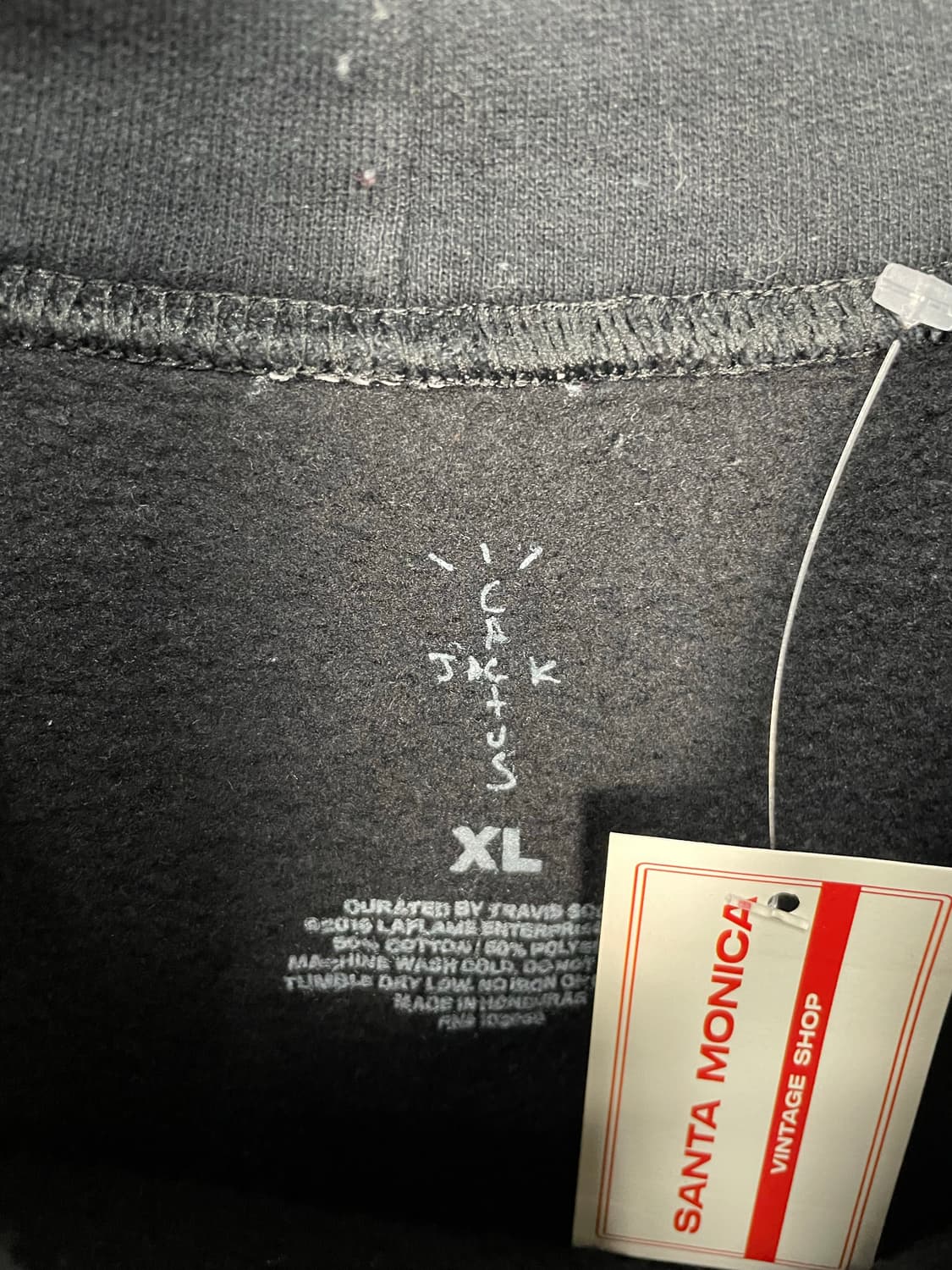 트래비스스캇 머천다이즈 블랙 후드티 H2132 상품이미지7