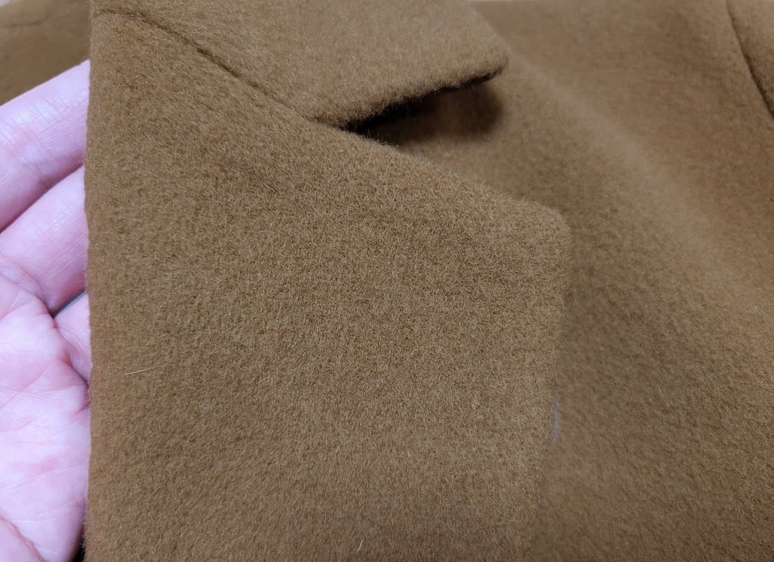 더아이잗(THE IZZAT) 울 캐시미어 플레어코트 55-66 새상품 상품이미지6