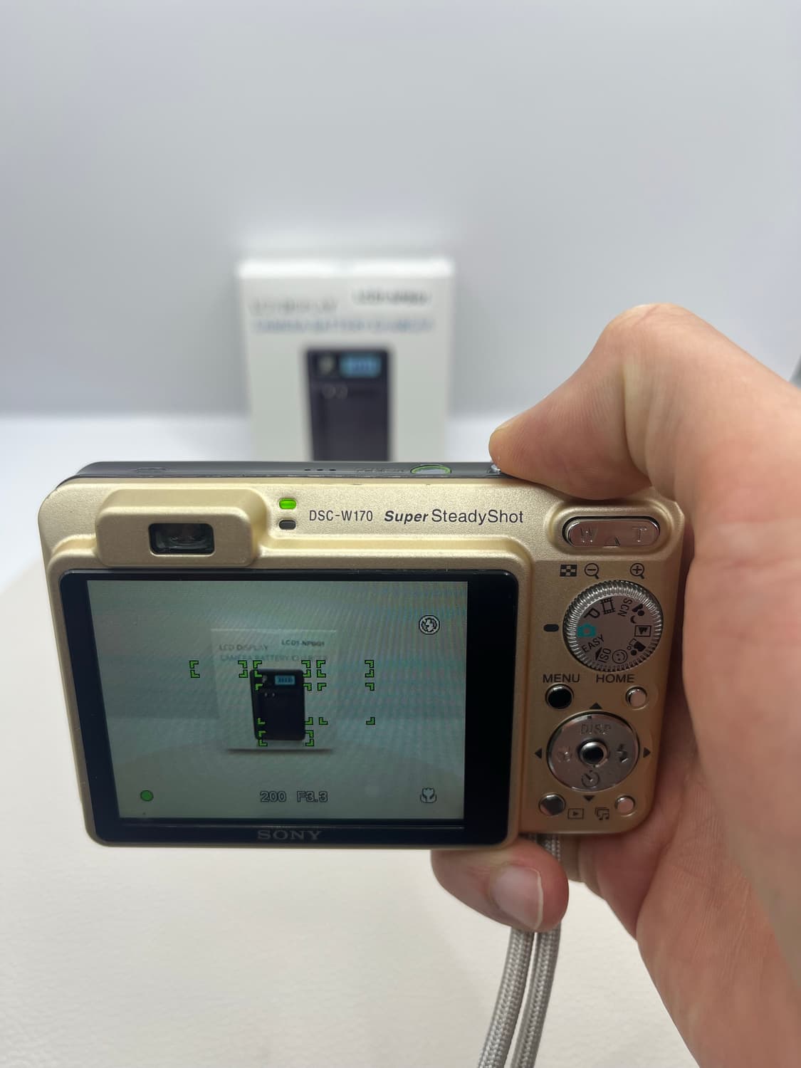 소니 사이버샷 cybershot dsc-w170 빈티지 디지털 카메라 상품이미지3