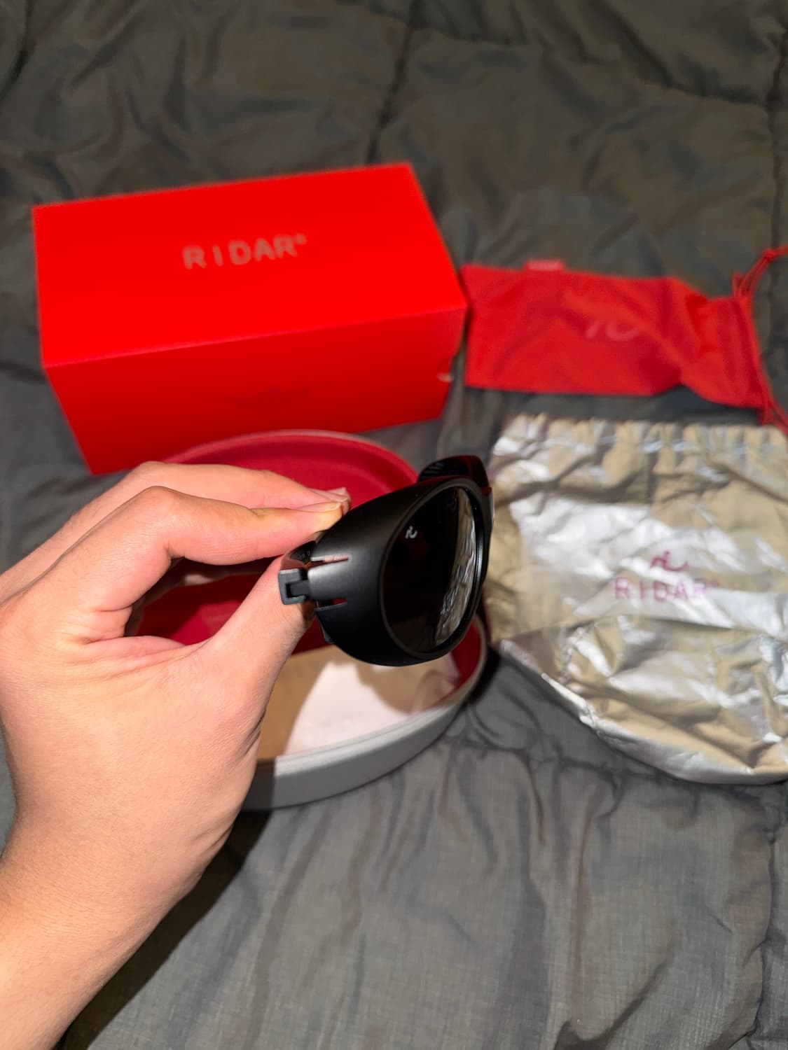 라이다 피버 블랙 러닝 선글라스 상품이미지3