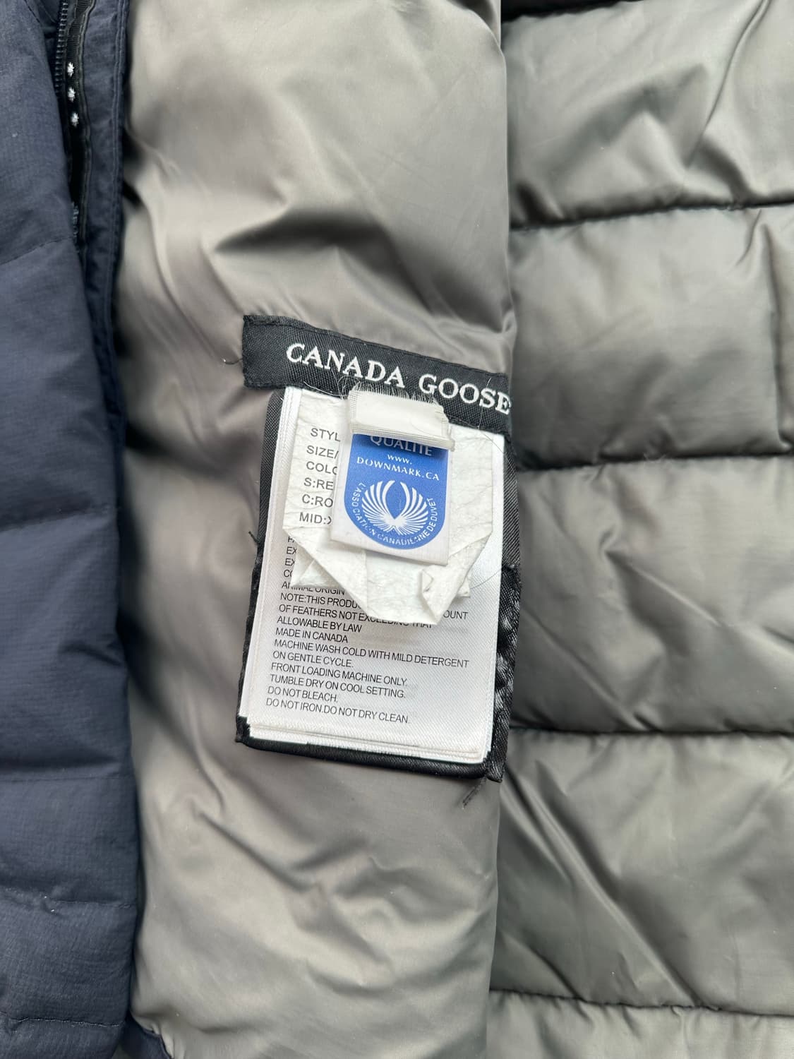 캐나다구스 후드 경량패딩 L(95-100) 정품 상품이미지8