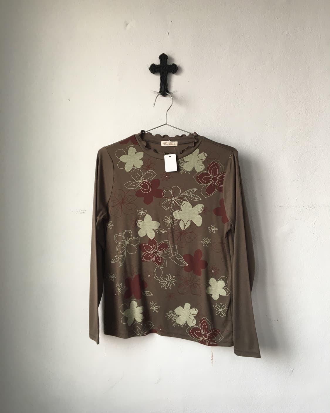 Flower pattern sleeve 상품이미지2