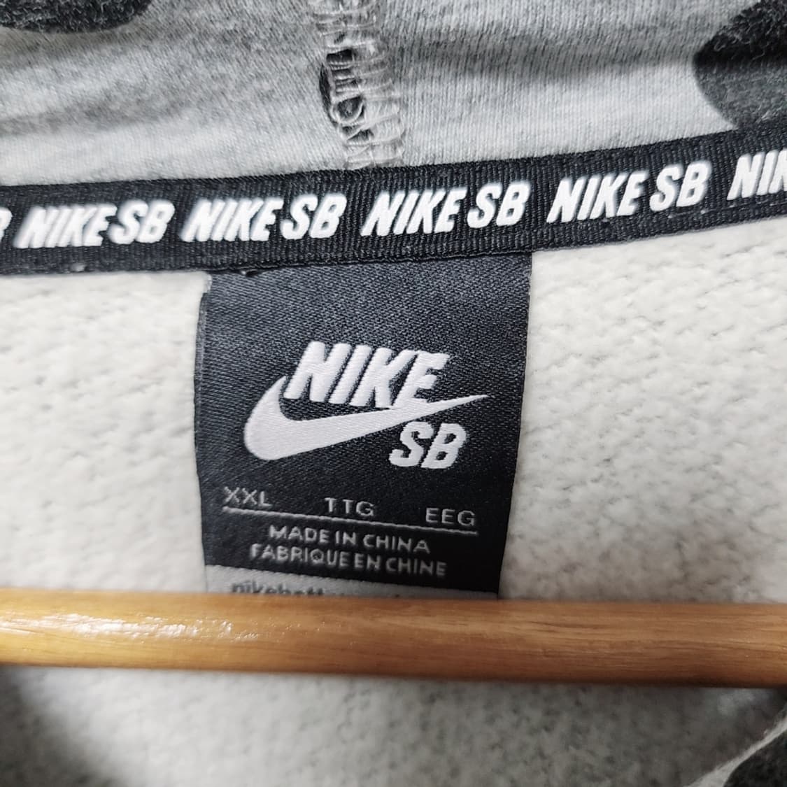 [2XL] 나이키 기모 후드티 상품이미지3